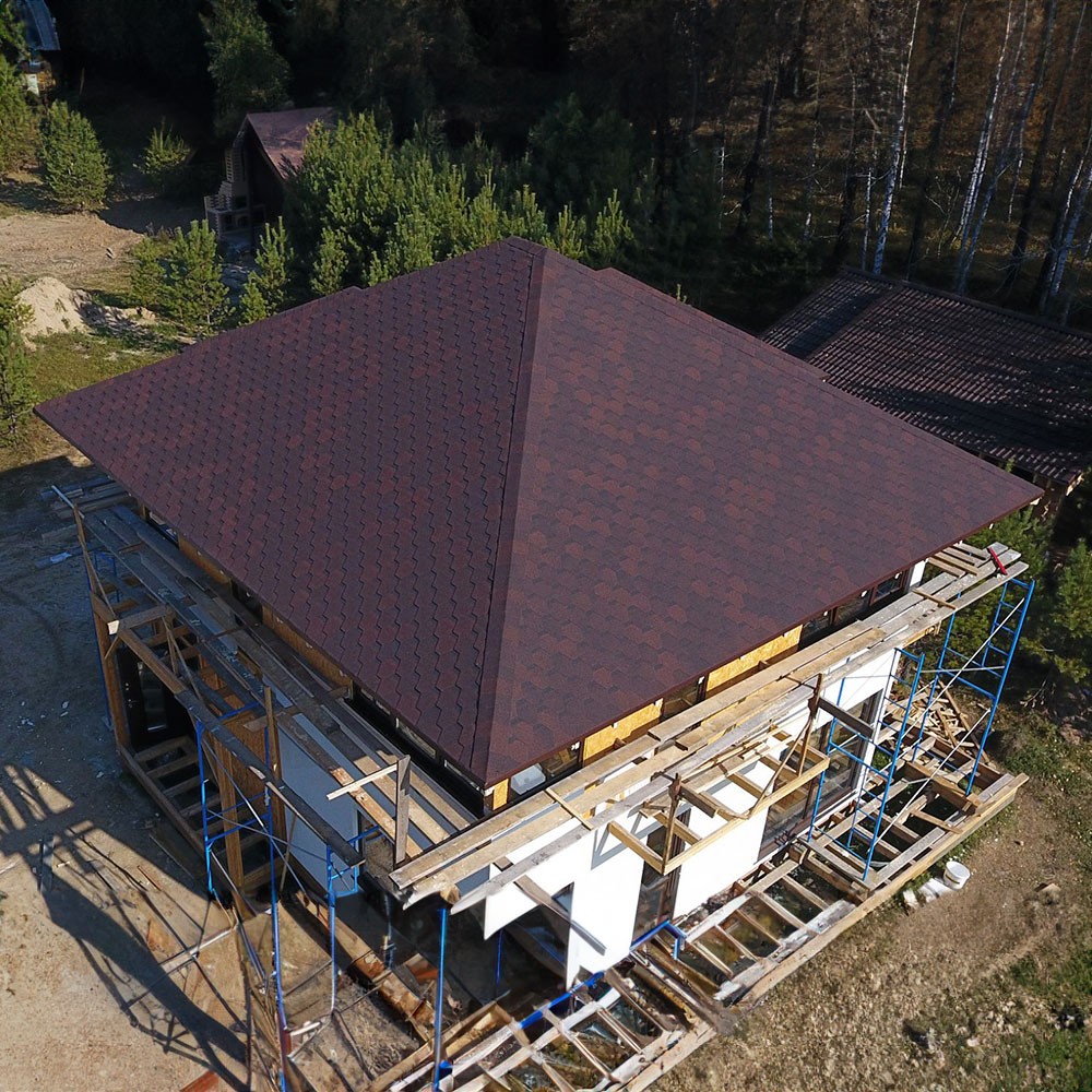 Шатровая крыша в Кимовске и Тульской области